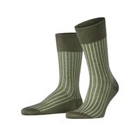 FALKE Herren Socken Shadow M So Baumwolle gemustert 1 Paar, Grün Crocodile 7503, 45-46