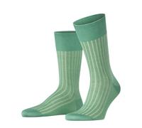 FALKE Herren Socken Shadow M So Baumwolle gemustert 1 Paar, Türkis Ocean Green 7506, 41-42