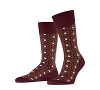 FALKE Herren Socken Sun Touch M So Fil d´Écosse Baumwolle gemustert 1 Paar, Rot Ruby 8830, 41-42