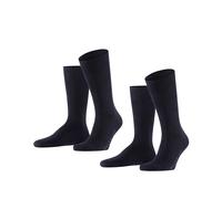 FALKE Herren Socken im 2er-Pack - Swing blau Gr. 43-46