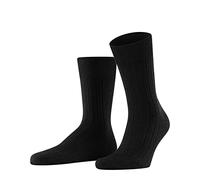 FALKE Herren Socken Teppich Im Schuh M So Wolle einfarbig 1 Paar, Schwarz Black 3000, 43-44