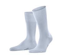 FALKE Herren Socken Tiago M So Fil d´Écosse Baumwolle einfarbig 1 Paar, Blau Light Blue 6594, 45-46