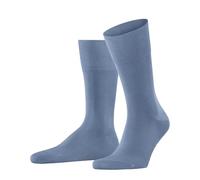 FALKE Herren Socken Tiago M So Fil d´Écosse Baumwolle einfarbig 1 Paar, Blau Sky Blue 6876, 43-44