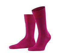 FALKE Herren Socken Tiago M So Fil d´Écosse Baumwolle einfarbig 1 Paar, Rot Berry 8390, 43-44