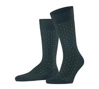 FALKE Herren Socken Tiago M SO Fil D'Ecosse Baumwolle gemustert 1 Paar, Grün (Mulberry 7448) - Punkte, 41-42