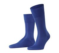FALKE Herren Socken Tiago M So nachhaltige Fil D'Ecosse Baumwolle einfarbig 1 Paar, Blau Sapphire 6055, 45-46