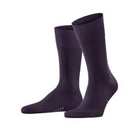 FALKE Herren Socken Tiago M So nachhaltige Fil D'Ecosse Baumwolle einfarbig 1 Paar, Blau Wine Berry 8860, 41-42