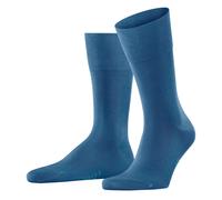 FALKE Herren Socken Tiago M So nachhaltige Fil D'Ecosse Baumwolle einfarbig 1 Paar, Blau Sky Blue 6868, 45-46