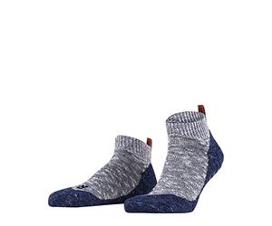 FALKE Herren Stoppersocken Lodge Homepad M Hp Baumwolle rutschhemmende Noppen 1 Paar, Blau Storm 6340, 45/46 EU