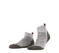 FALKE Herren Stoppersocken Lodge Homepad M Hp Baumwolle rutschhemmende Noppen 1 Paar, Grau Light Grey Melange 3390, 45/46 EU