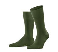 FALKE Herren Socken Tiago M So Fil d´Écosse Baumwolle einfarbig 1 Paar, Grün Cypress 7528, 41-42