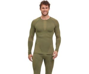 FALKE Herren Unterhemd W Longsleeved Shirt m (39661) 2XL herb