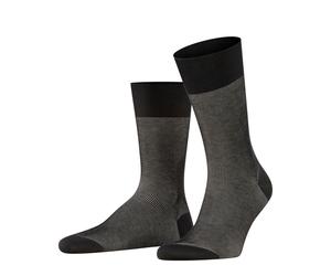 FALKE - Herrensocken - Fine Shadow schwarz - Gr. - 41-42