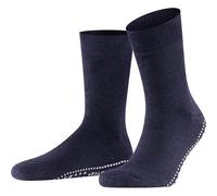 FALKE Stoppersocken Homepads M Hp Wolle Baumwolle rutschhemmende Noppen 1 Paar, Blau Marine 6120, 43-46