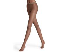 FALKE Damen Strumpfhose Invisible Deluxe 8 DEN W Ti ultra-transparent einfarbig 1 Stück, Braun Brenda 5179, L