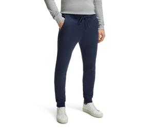 Falke Jogginghose Classic (Baumwolle, moderner Look,komfortabel) lang spaceblau Herren, Größe XL