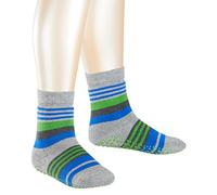 FALKE Jungen Socken Irregular Stripe Catspads, Gr. 23-26, Grau (light grey 3405)