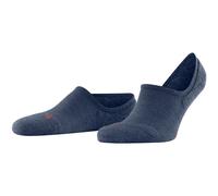 FALKE Unisex Füßlinge Keep Warm U In Wolle unsichtbar einfarbig 1 Paar, Blau Ocean Melange 6776, 42-43