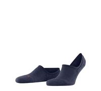 FALKE Unisex Füßlinge Keep Warm U In Wolle unsichtbar einfarbig 1 Paar, Blau Ocean Melange 6776, 42-43