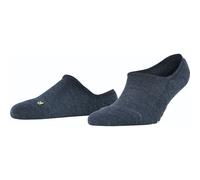 Falke Tagessocke Keep Warm – Füßlinge aus Wolle, unsichtbar, Damen Gr. 39-41, Sapphireblau