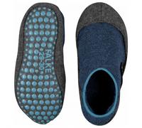 Falke - Kid's Cosy Slipper Catspads - Hüttenschuhe, Gr. 23-24, blau (Darkblue)
