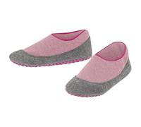 Falke Hausschuhe Cosyshoe (wärmende Merinowolle) pink/grau Kinder, Größe 25-26