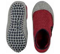 Falke - Kid's Cosy Slipper Catspads - Hüttenschuhe, Gr. 35-36, rot/grau (RedPepper)