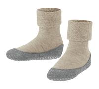 Falke - Kid's Cosyshoe Basic - Hüttenschuhe, Gr. 23-24, beige/grau (SandMelange)