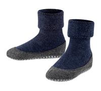 FALKE Stoppersocken Cosyshoe Minis K Hp Wolle rutschhemmende Noppen 1 Paar, Blau Dark Blue 6680, 23-24