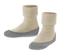 FALKE Stoppersocken Cosyshoe K Hp Wolle rutschhemmende Noppen 1 Paar, Beige Sand Melange 4651, 35-36