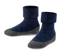 FALKE Stoppersocken Cosyshoe K Hp Wolle rutschhemmende Noppen 1 Paar, Blau Dark Blue 6680, 37-38