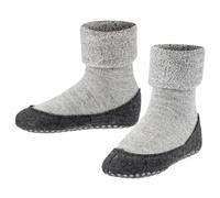 FALKE Stoppersocken Cosyshoe K Hp Wolle rutschhemmende Noppen 1 Paar, Grau Light Grey 3400, 37-38