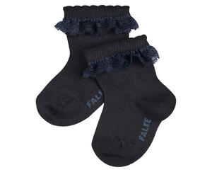 Falke Kinder Babysocken Romantic Lace 12121-6370 80-92 Dark Navy