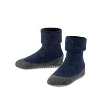 FALKE Stoppersocken Cosyshoe Minis K Hp Wolle rutschhemmende Noppen 1 Paar, Blau Dark Blue 6680, 23-24