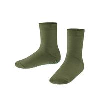 Falke Kinder Hausstrümpfe Catspads SO CP 10500-7681 19-22 Sern Green