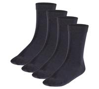 FALKE Kinder Socken, 4er Pack - Happy, Kurzsocken 27-30 Blau