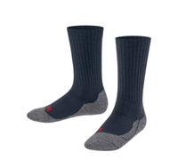 Falke Tagessocke Active Warm – wärmende Merinowolle – Spaceblau Kinder 35-38