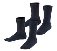 FALKE Kinder Socken Comfort Wool 2er Pack, Größe:27-30;Farbe:dark marine