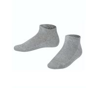 Falke Tagessocke Family Sneaker (nachhaltige Baumwolle) hellgrau Kinder - 1 Paar, Größe 19-22