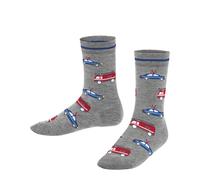 Falke Kinder Socken Police and Fire Cars SO 12297-3400 19-22 Light Grey