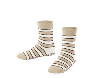 Falke Kinder Socken Simple Stripes 11481-4650 27-30 Sand Mel.
