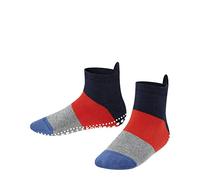FALKE Kinder Stoppersocken Colour Block 2er Pack, Größe:39-42;Farbe:Navyblue Melange (6490)
