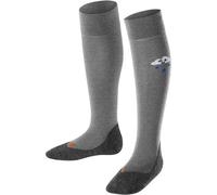 FALKE Unisex Kinder Kniestrümpfe Active Rainboot K Kh Wolle Lyocell dick atmungsaktiv lang gemustert 1 Paar, Grau Light Grey Melange 3830, 39-42
