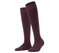 Falke Kniestrümpfe ClimaWool (feuchtigkeitsregulierend, Merinowolle) weinrot Damen - 1 Paar, Größe 39-40