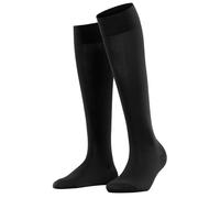FALKE Kniestrümpfe COTTON TOUCH black schwarz | 35-38