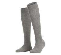 Falke Kniestrümpfe Family (höchster Tragekomfort, nachhaltig) hellgrau Damen - 1 Paar, Größe 35-38