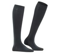 Falke Damen Kniestrümpfe Fine Softness KH 46625-3146 50 DEN halb-blickdicht 35-38 einfarbig Graphite