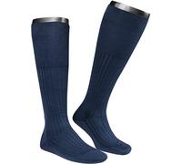 Falke Kniestrümpfe Herren Baumwolle blau, 45-46