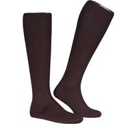 Falke Kniestrümpfe Herren Baumwolle braun, 39-40