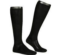 FALKE Herren No. 10 Pure Fil D'Ecosse Socken, Black, 43-44